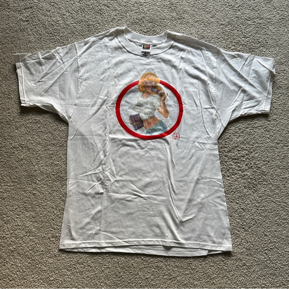 Vintage 1999 Linsner Comic Book Legal Defense Fund T-Shirt XL Dawn Unworn